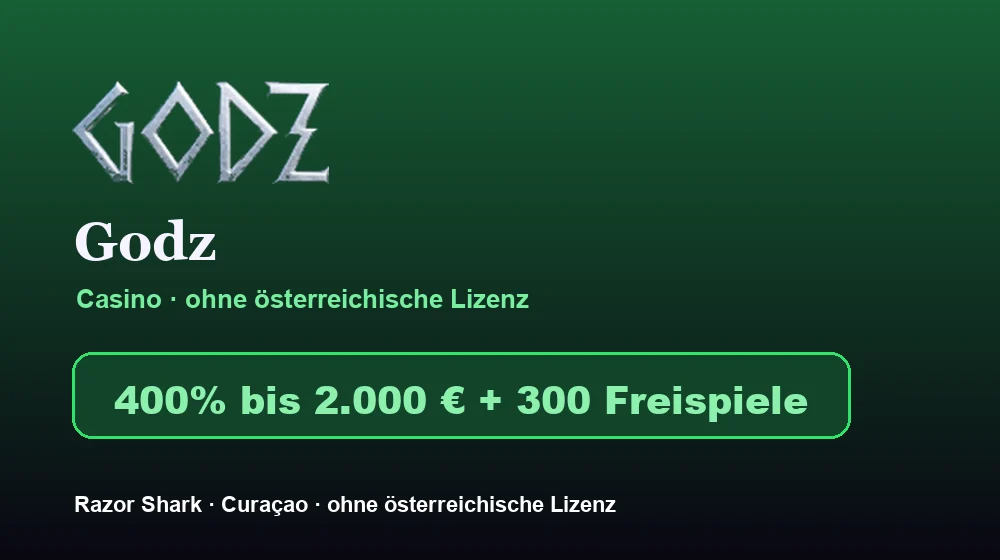 Screenshot von Godz Casino