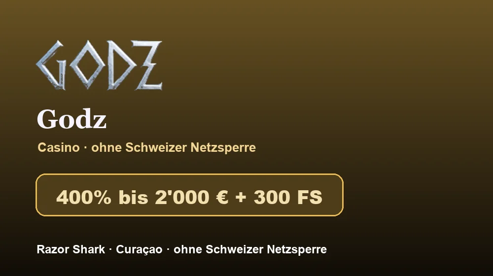 Screenshot von Godz Casino