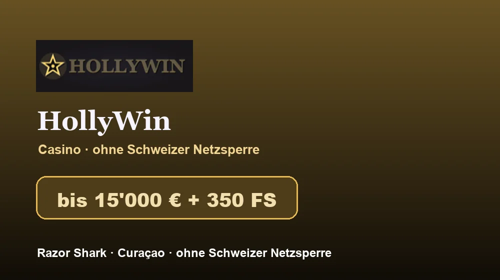 Screenshot von HollyWin Casino