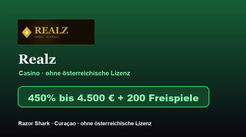 Screenshot von Realz Casino
