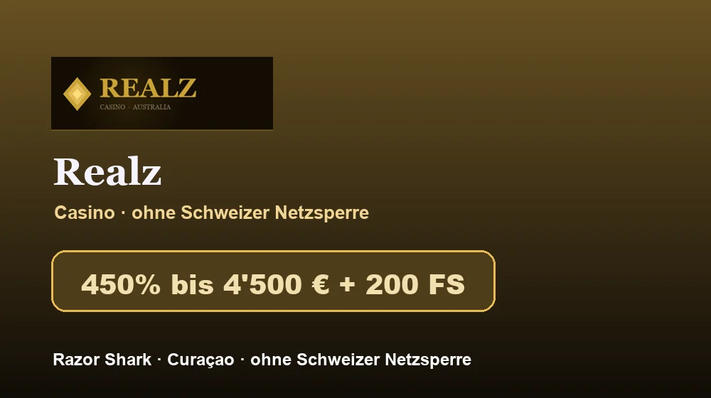 Screenshot von Realz Casino