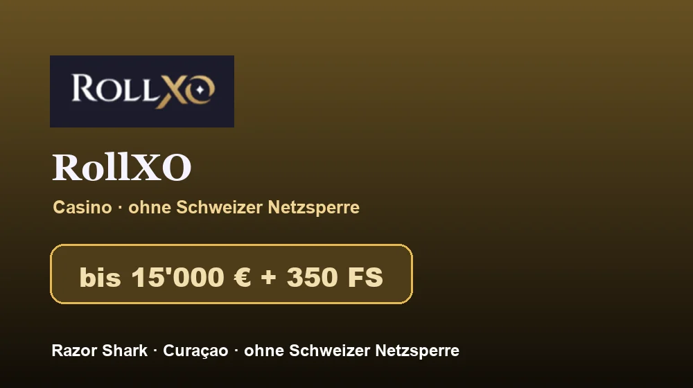 Screenshot von RollXO Casino